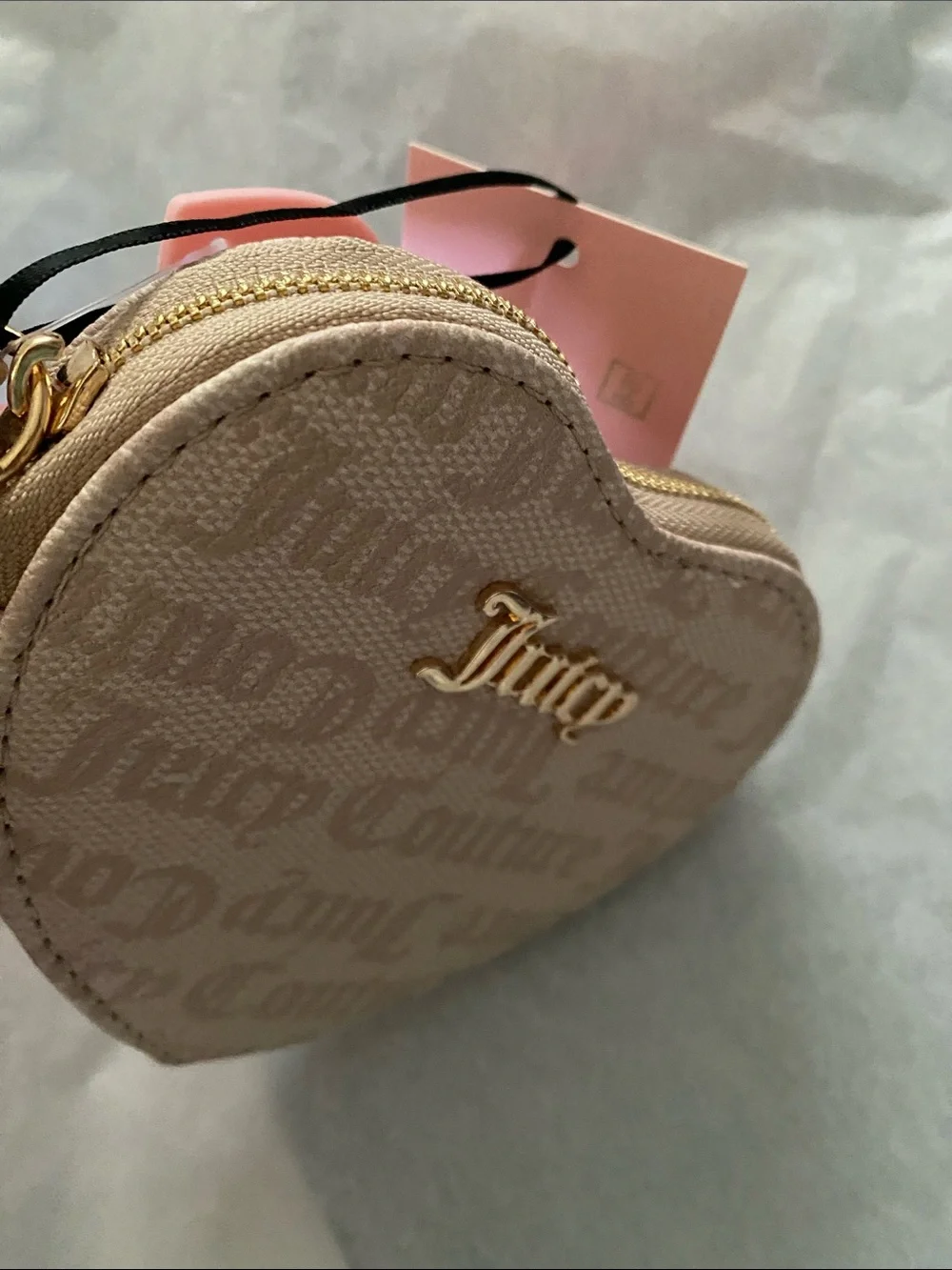Juicy Couture Heart Wristlet
